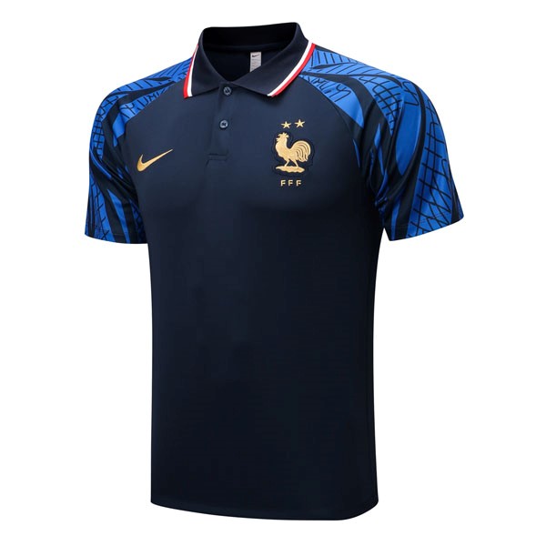 Polo Frankreich 2022-23 Blau